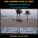 Entre 27 février 2009 et le 14 juin 2013, 119 tibétains se sont immolés pour la liberté au Tibet et le retour de Sa Sainteté le XIVe Dalaï Lama.  Cette soirée est un Hommage à tout le peuple tibétain